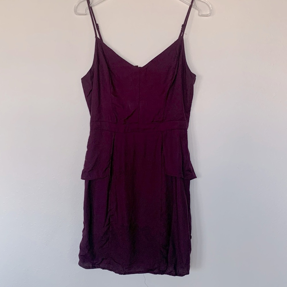 Plum Cocktail Dress